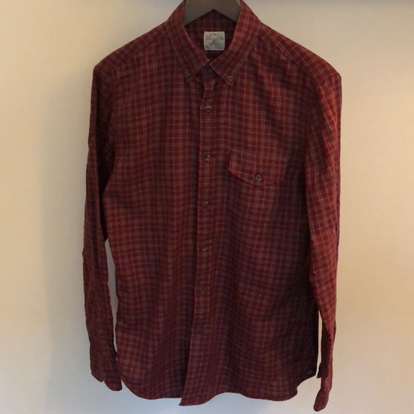 J. Crew Button Down Flannel Shirt Size Small
